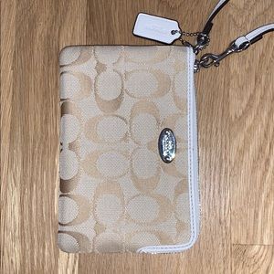 COACH Logo Wristlet